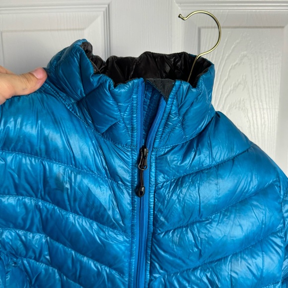 Eastern Mountain Sports Womens Zip Up Quilted Down Jacket in Blue - Picture 3 of 8